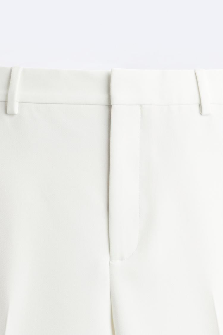 Garm Island Formal straight Pants in white