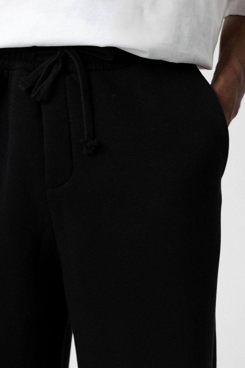 Vamos Premium Straight Fit Sweatpants in Black