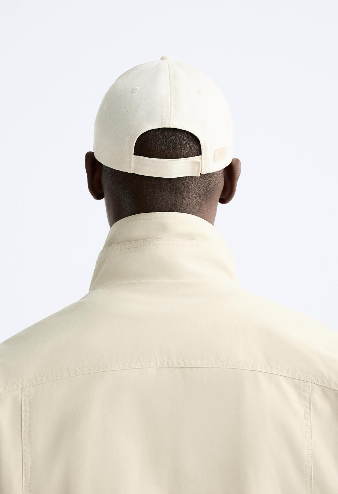 ZARA CAP WITH LEATHER PATCH