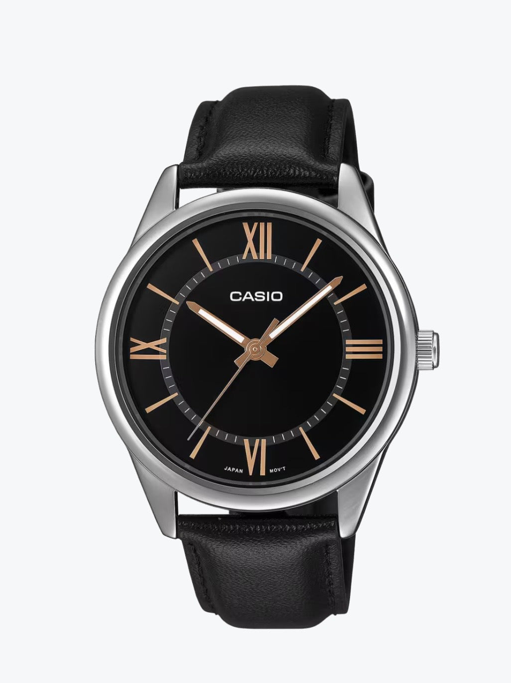Casio MTP-V005L-1B5 Leather Strap Watch