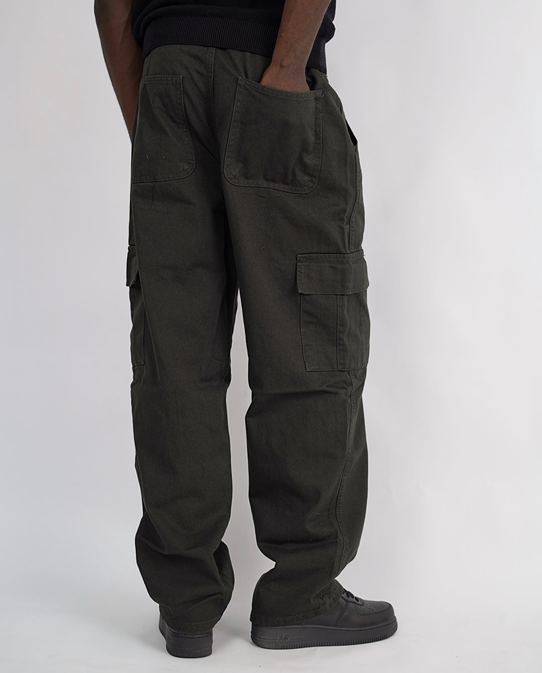 Difransel Cargo Jeans in Dark Green
