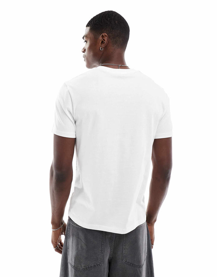 Garm Island Premium Plain T-shirt in white