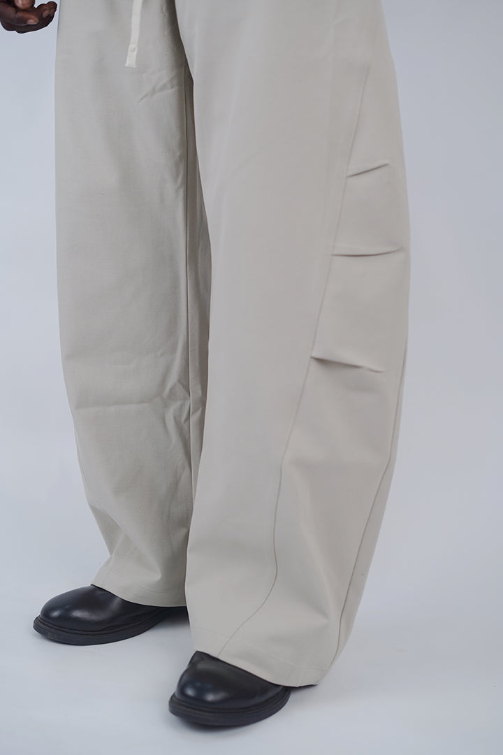 Garm Island Barrel Pants in Beige