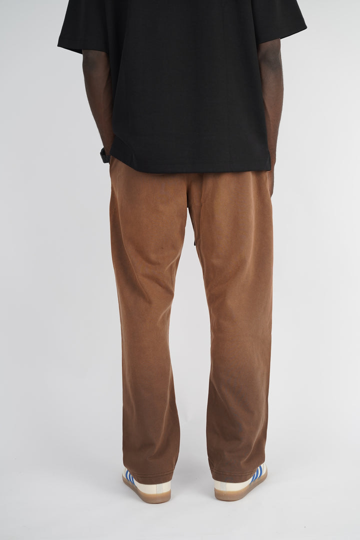Artiemaster Cotton Sweatpants in Washed Brown