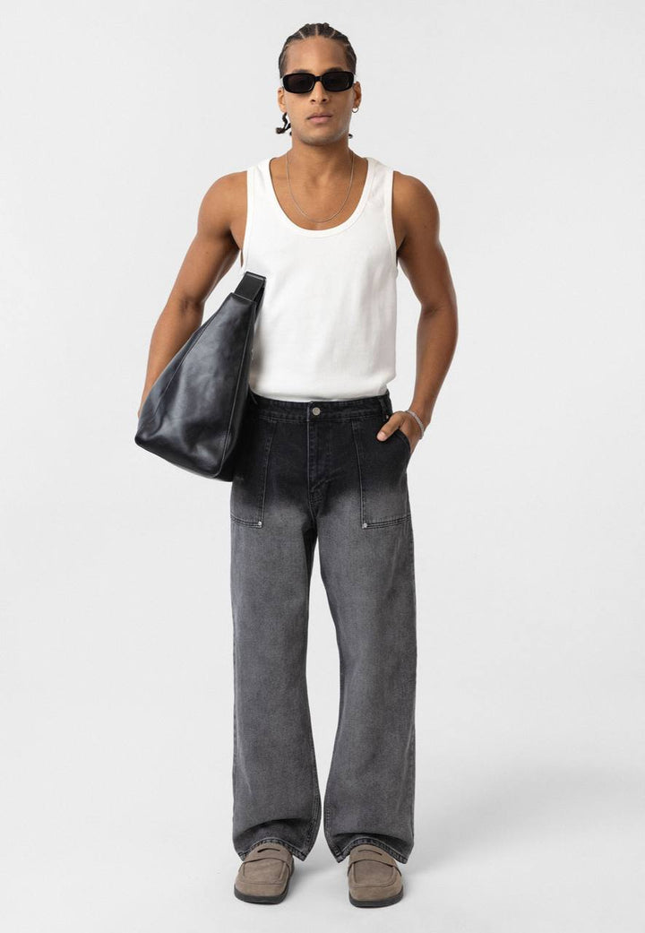 Vamos Baggy Jeans in Anthracite