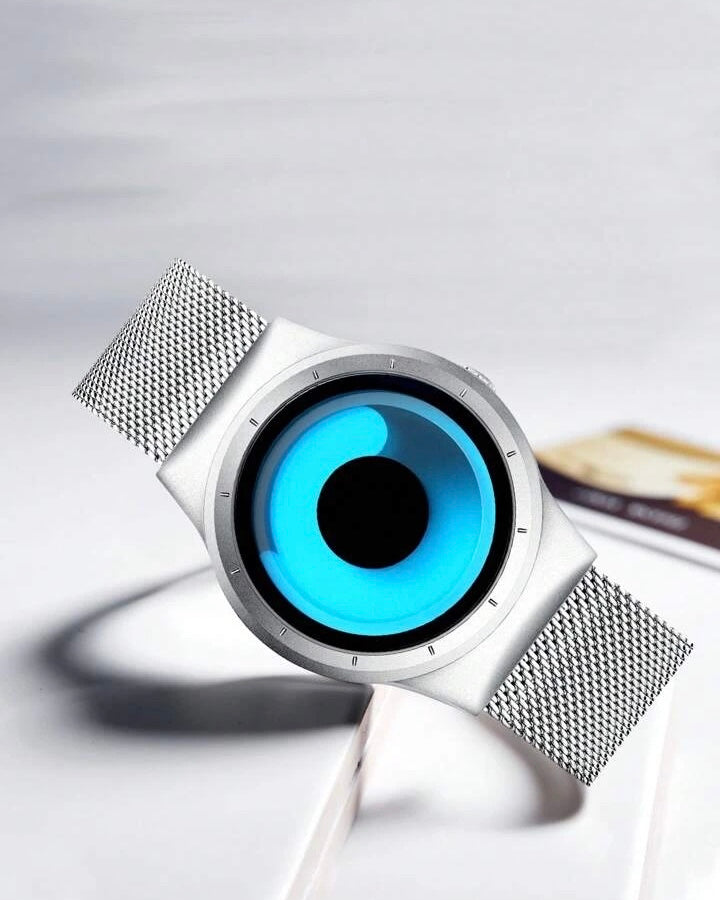 SINOBI Cool Blue Ocean Quartz wrist Watch
