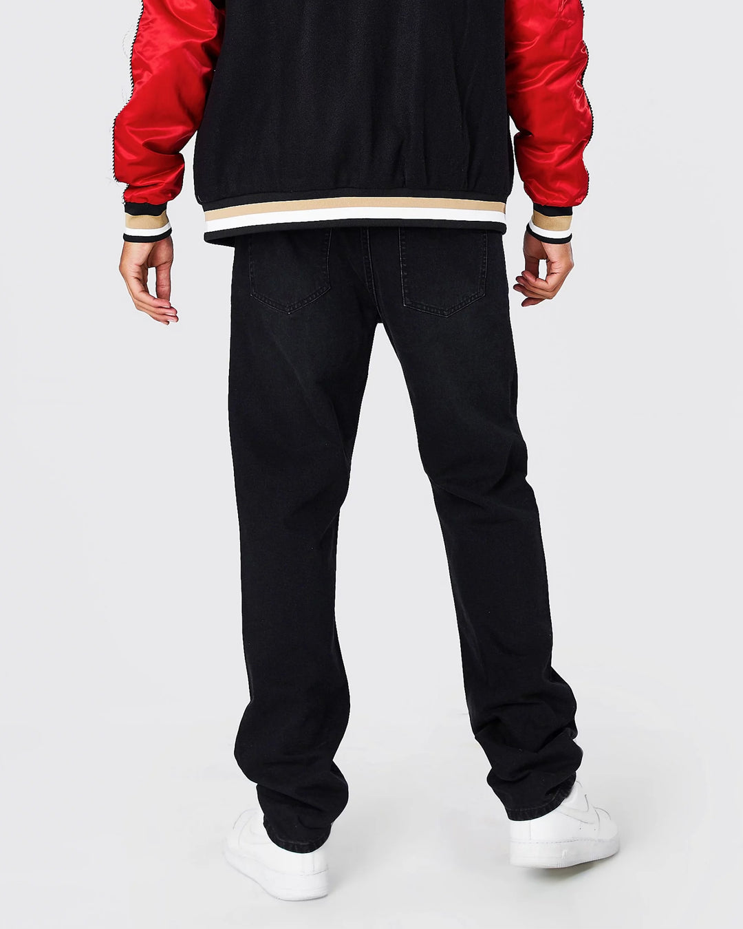 Difransel Straight Fit Balón Jeans in black – Garmisland