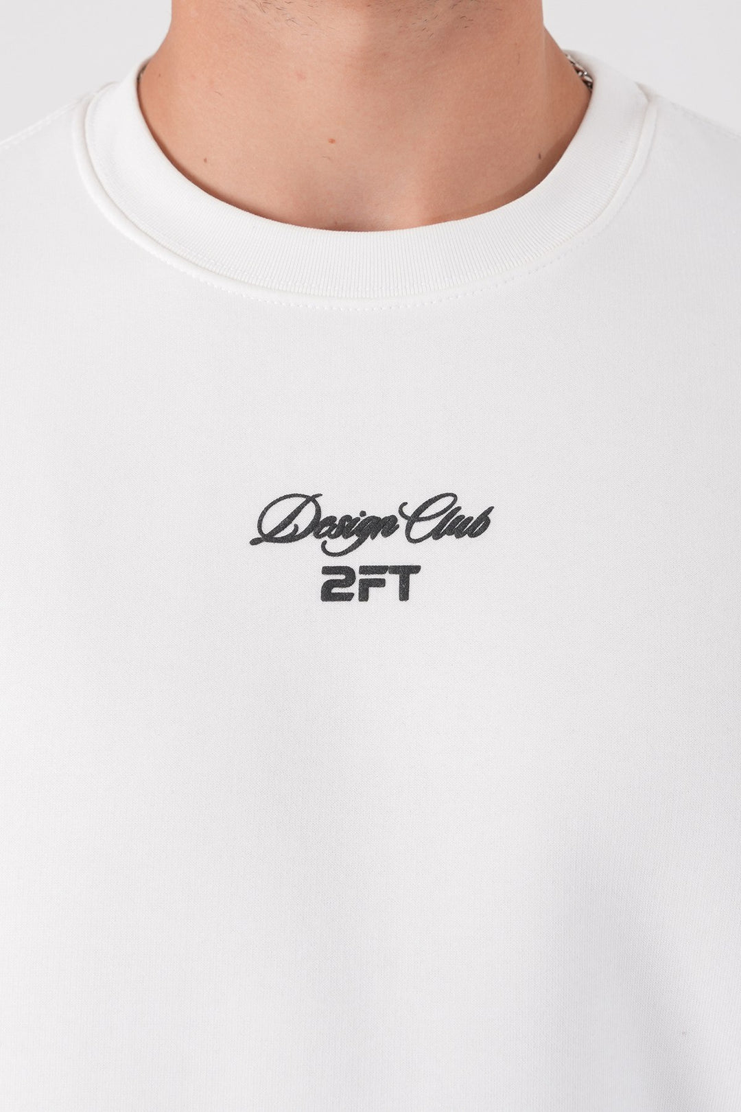 2512 Design Club Backprint Sweatshirt in White