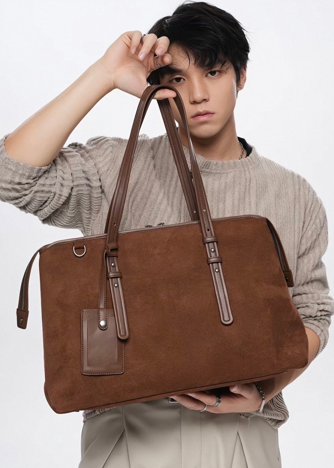 YADAMUI Satchel bag in brown