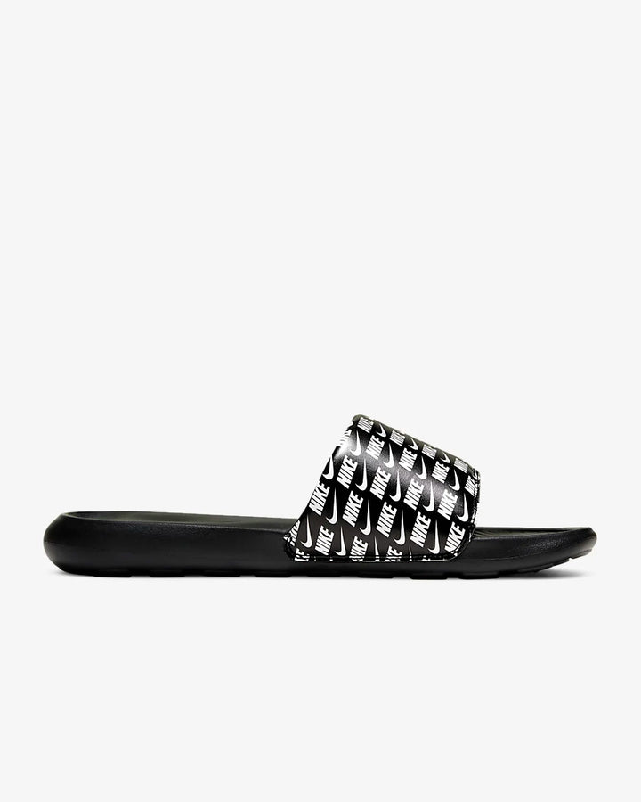 NIKE VICTORI ONE MEN'S PRINTED SLIDES | BLACK & WHITE