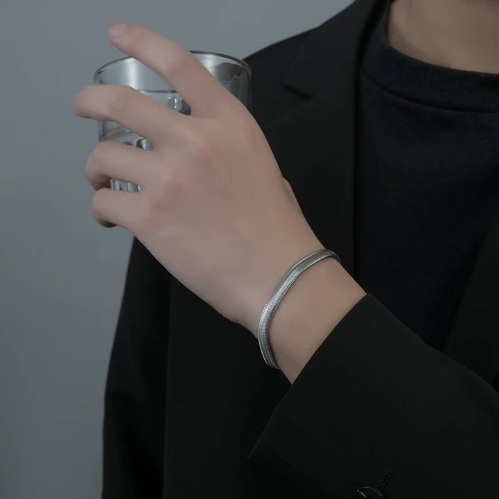Spring coil bracelet