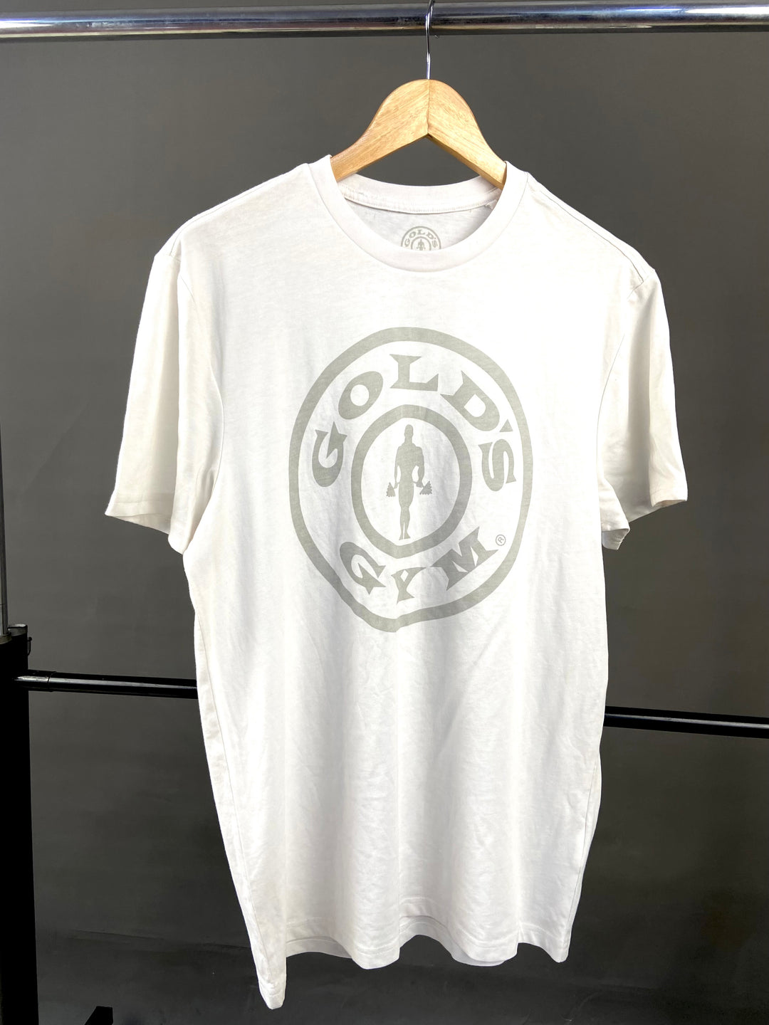 Golds gym sports t-shirt in white