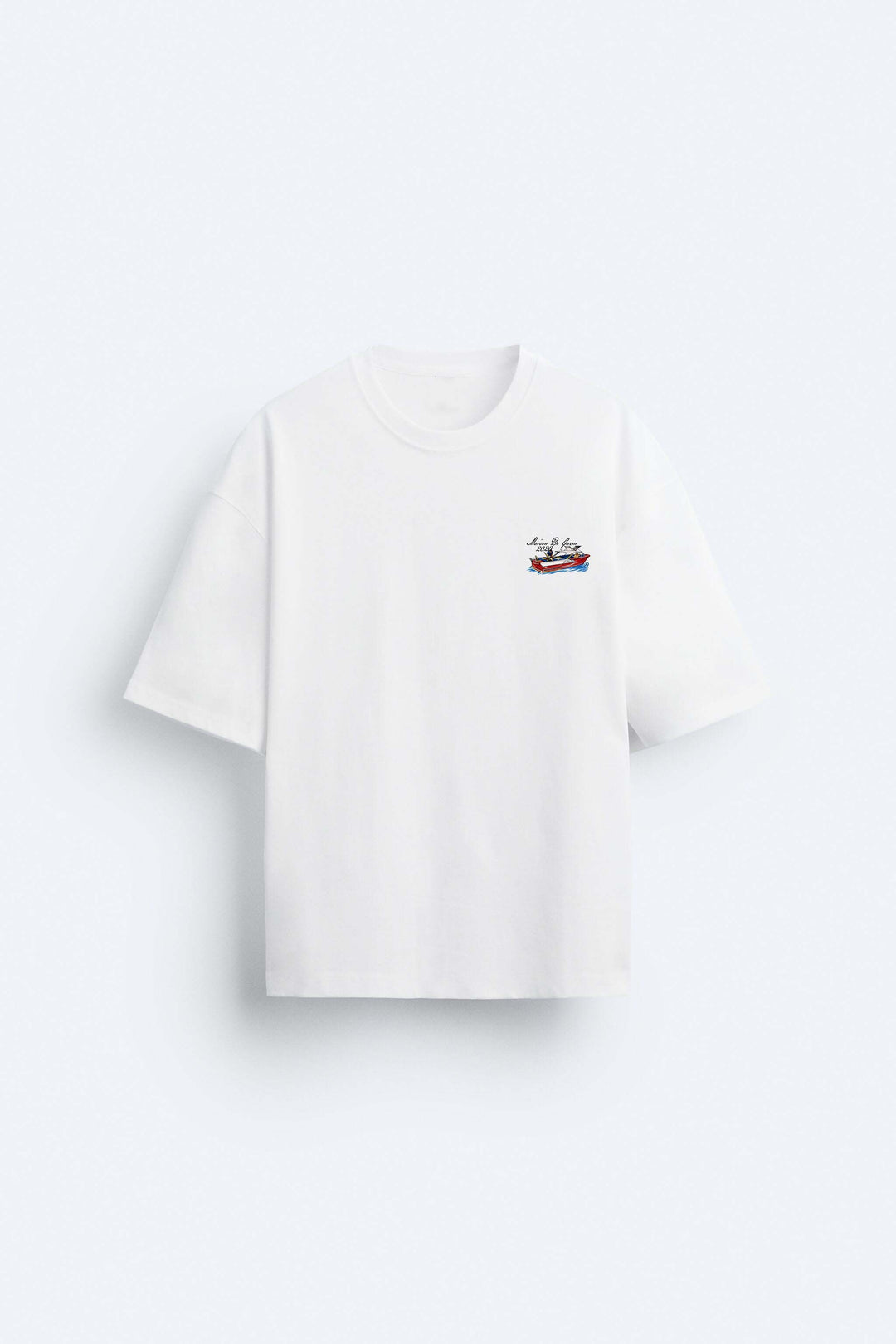 Garm Island Maison de Garm Dinghy T-shirt in white