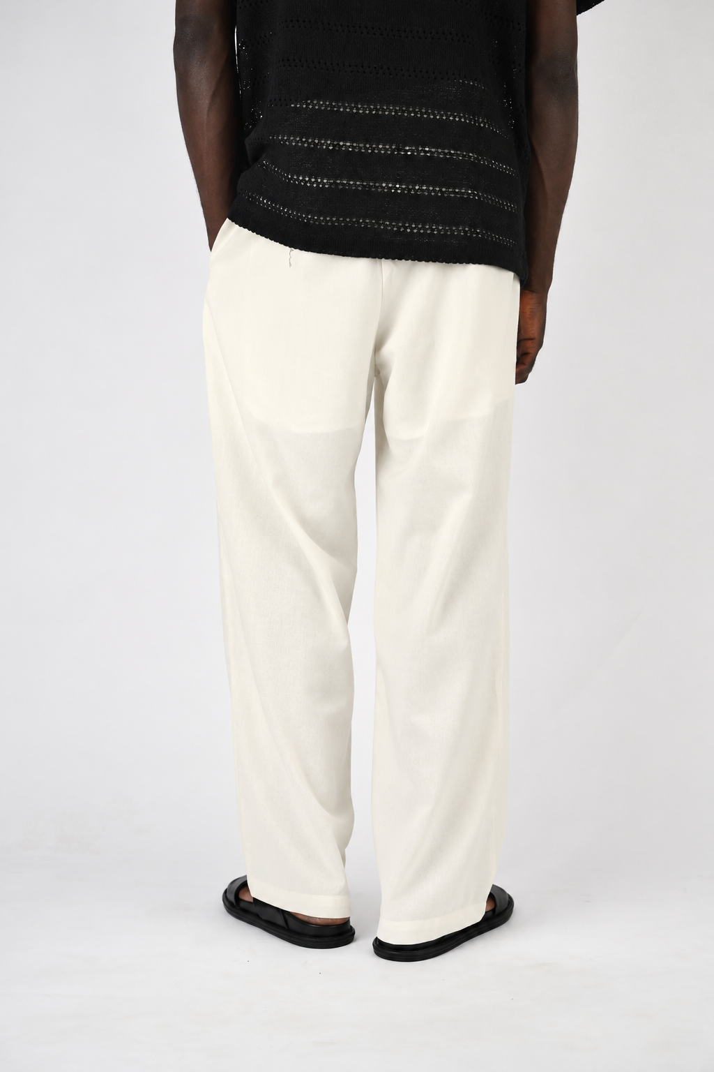 Garm Island Linen Hemp Pants in Off White
