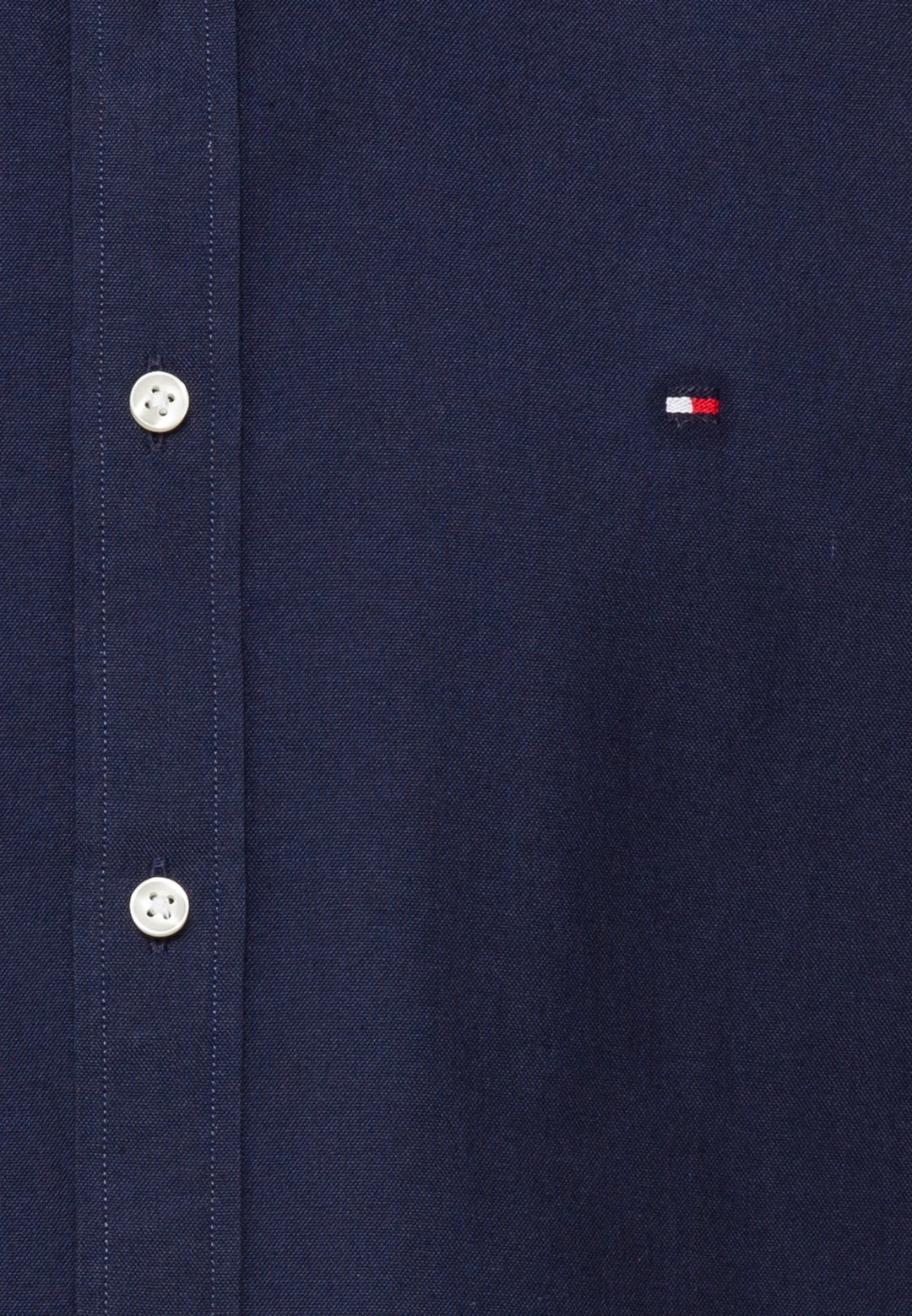 Tommy Hilfiger Oxford long sleeve shirt in Navy