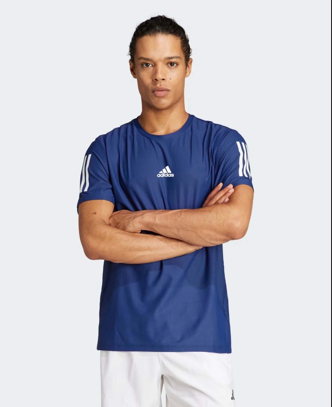 Adidas Own the Run T-shirt in blue