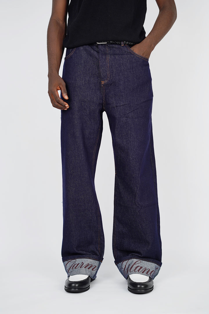 Garm Island Script Cuff Jeans