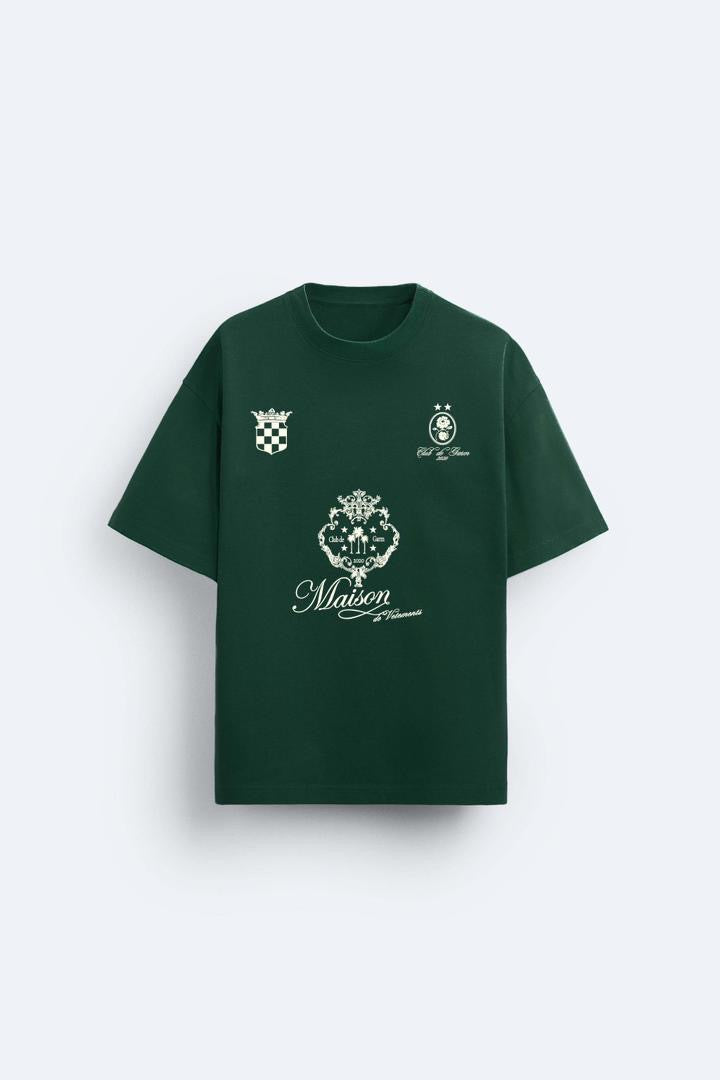 Garm Island Maison Vetement Club T-shirt in Green