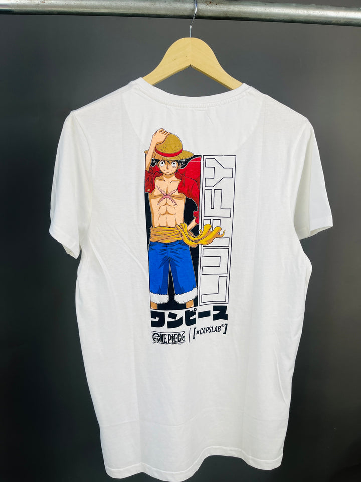 One piece Pirate King Luffy print t-shirt