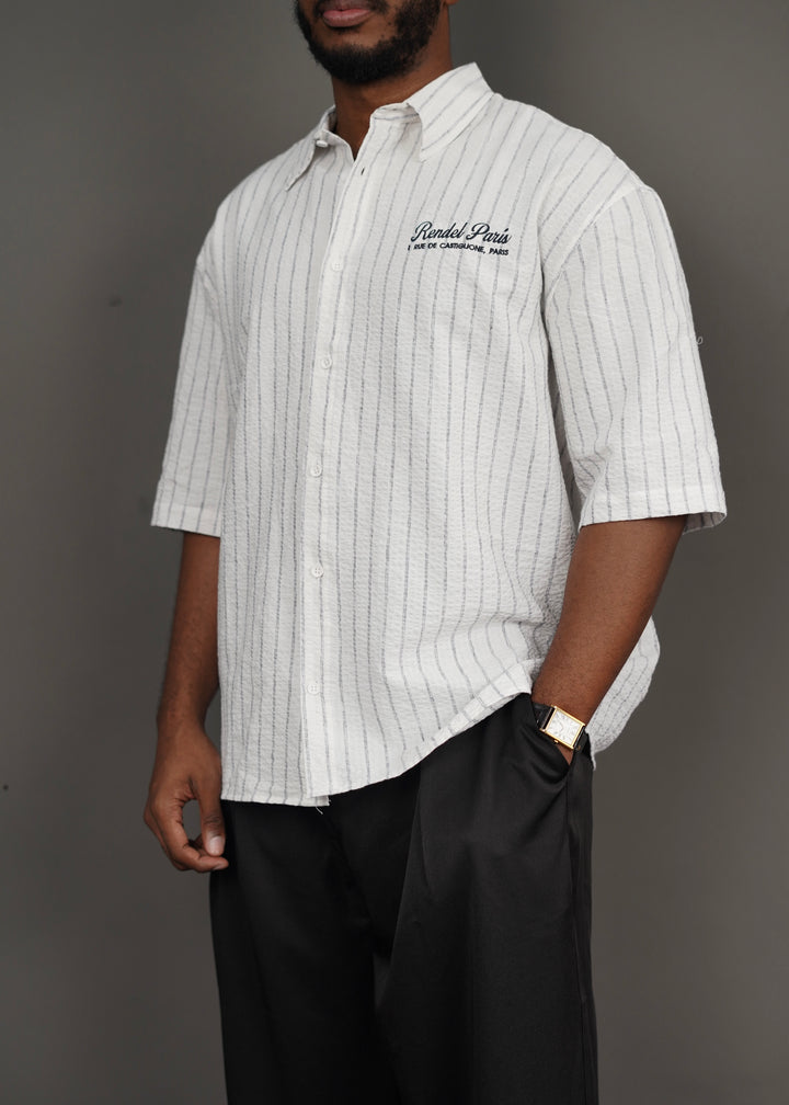 2512 Rendell Backprint Shirt in blue