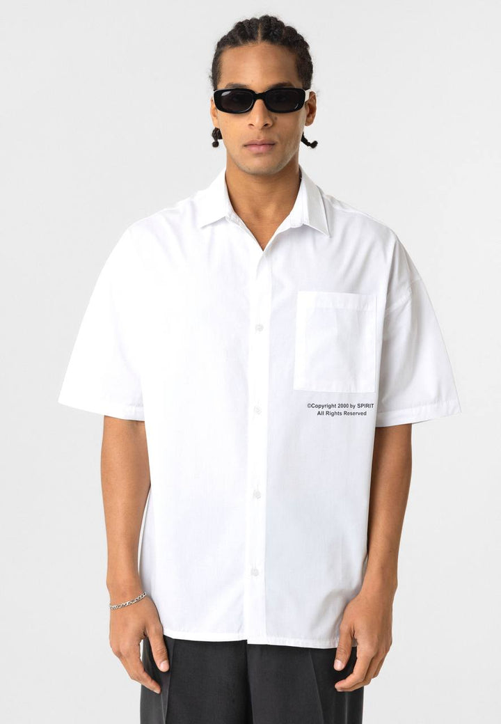Essence of Life Defiant Shirt in white