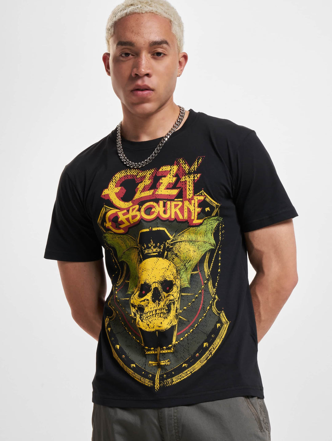 Ozzy Ozbourne graphic T-shirt in black