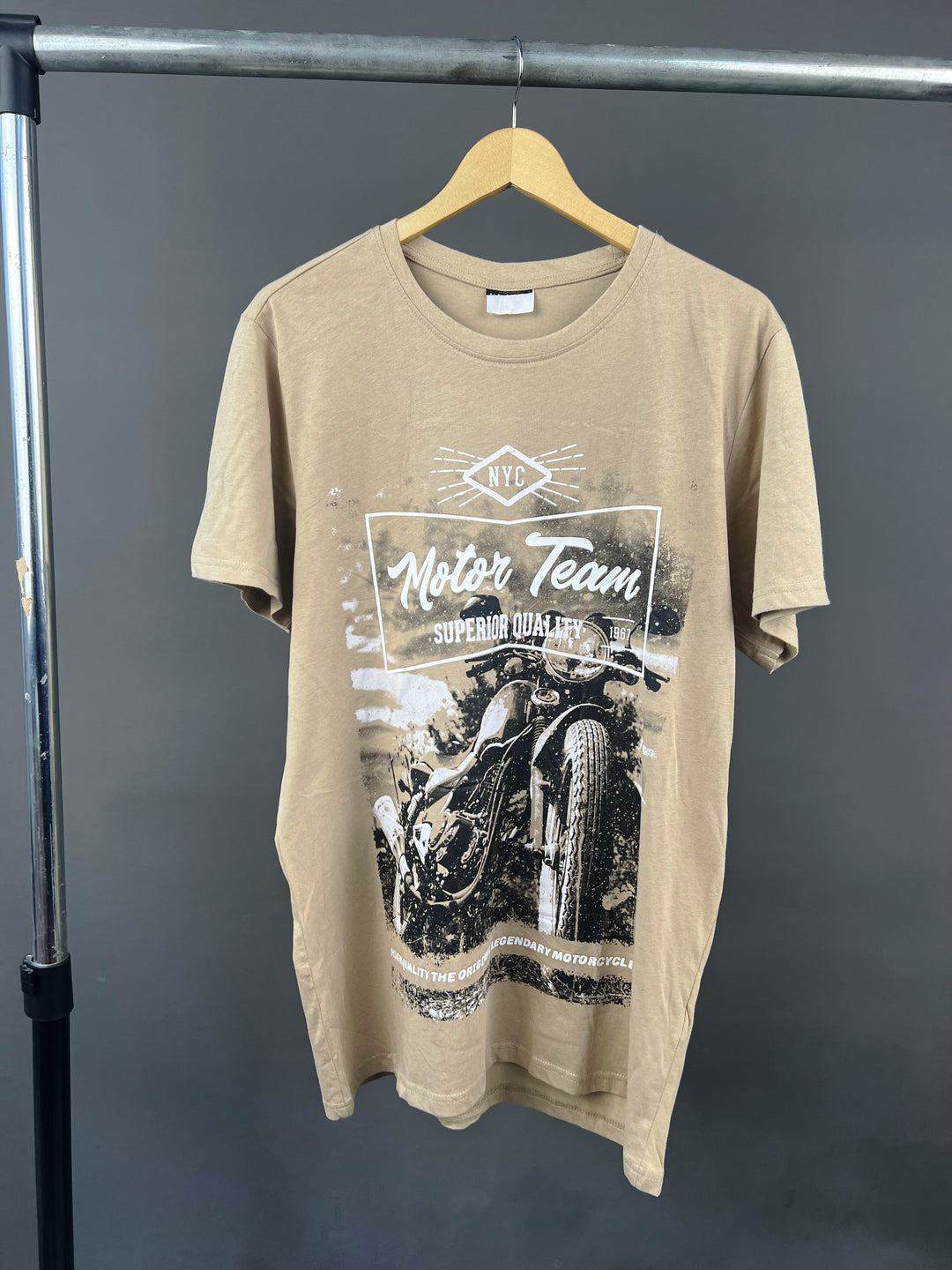 Motor Team graphic print t-shirt