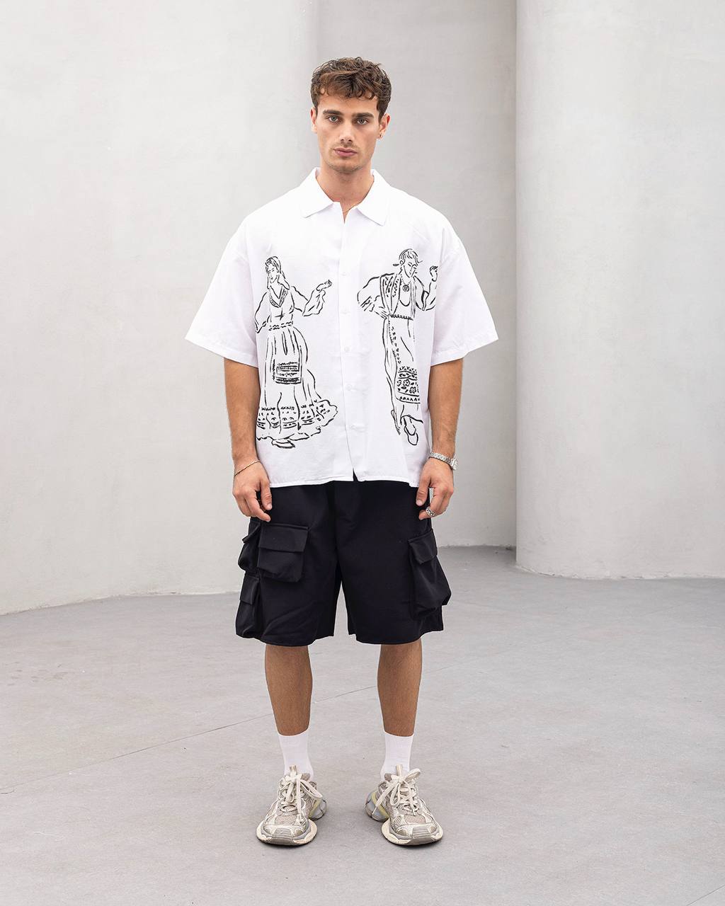 2morrow Terra Art Shirt in white