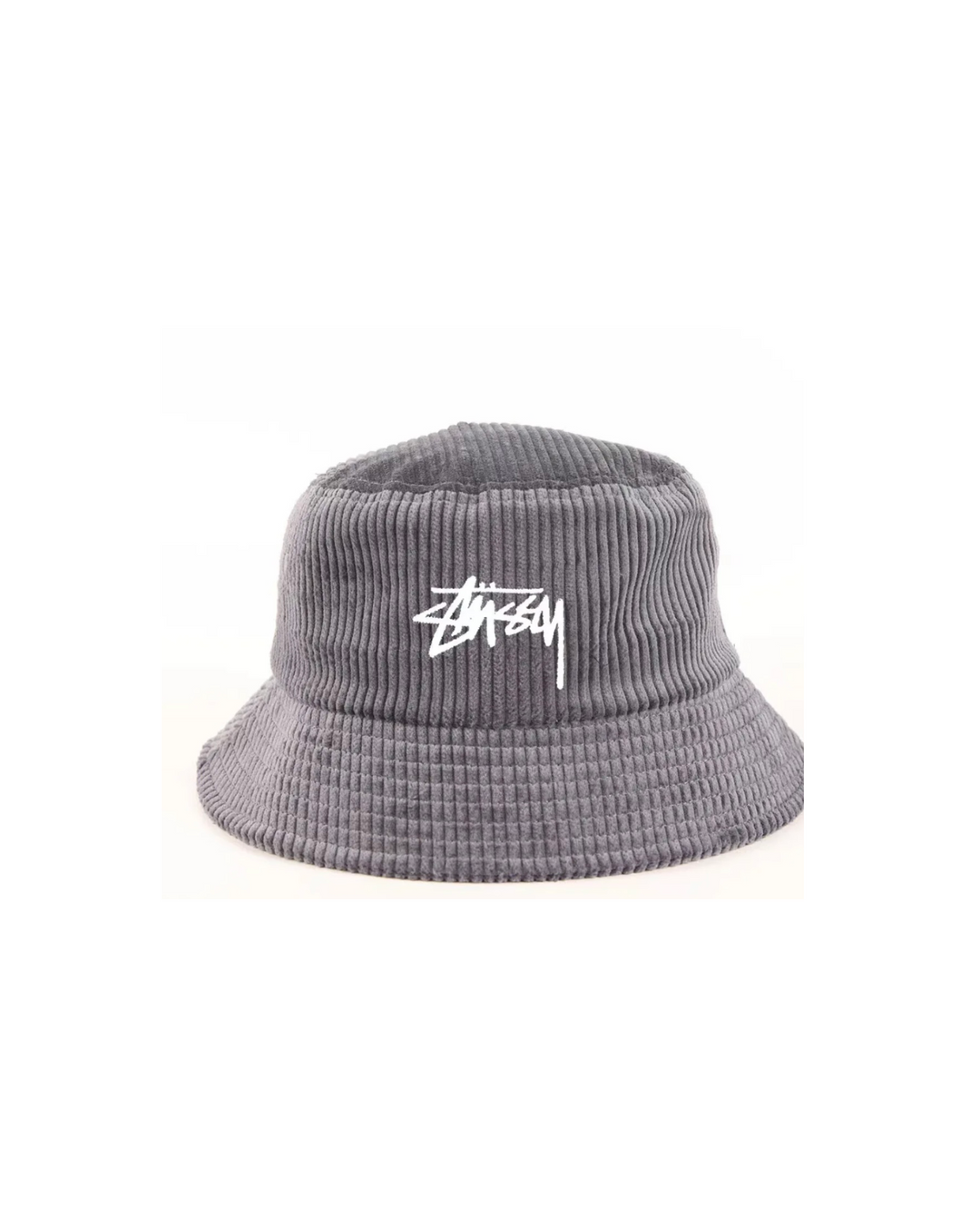 Stussy bucket hat in anthracite