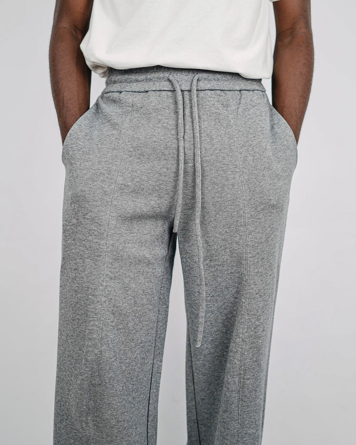 Nuclear fussion Drawstring Sweat Pants in Grey