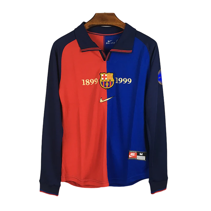 FC Barcelona 1999/2000 Home Retro Jersey