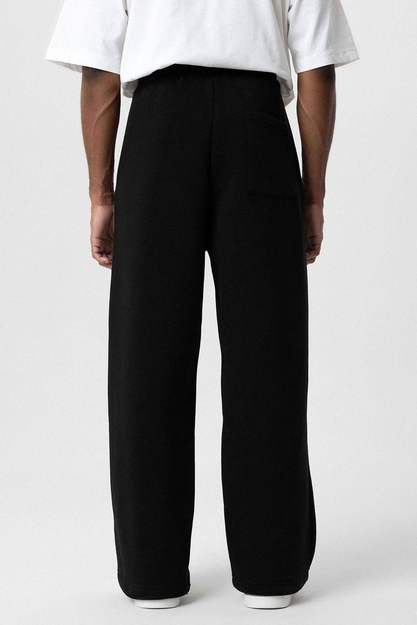 Vamos Premium Straight Fit Sweatpants in Black