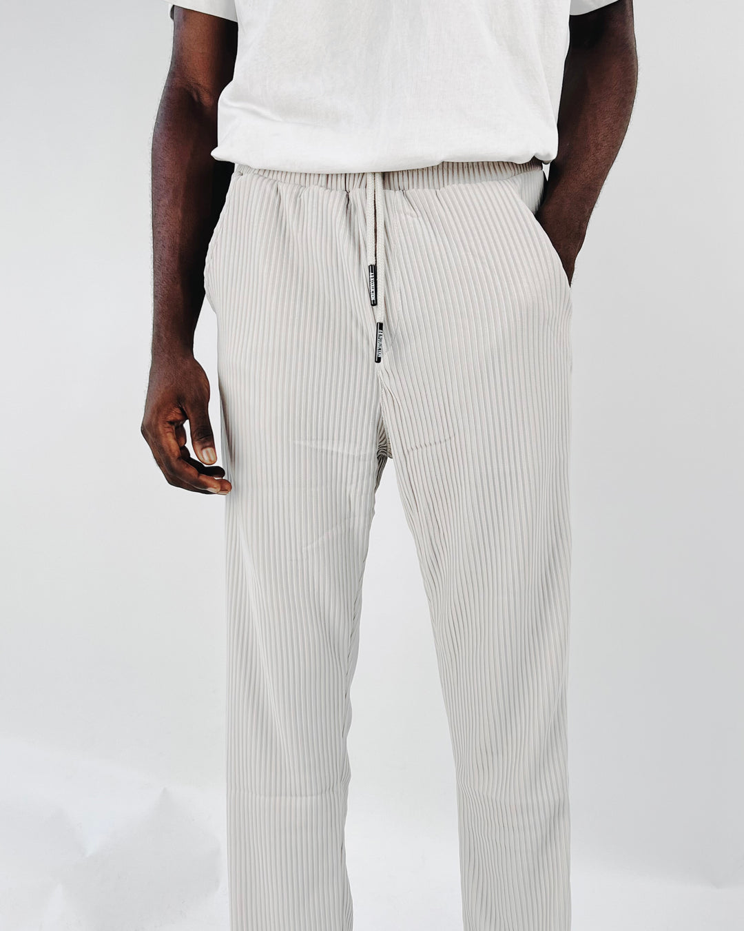A&N pleated pants in grey
