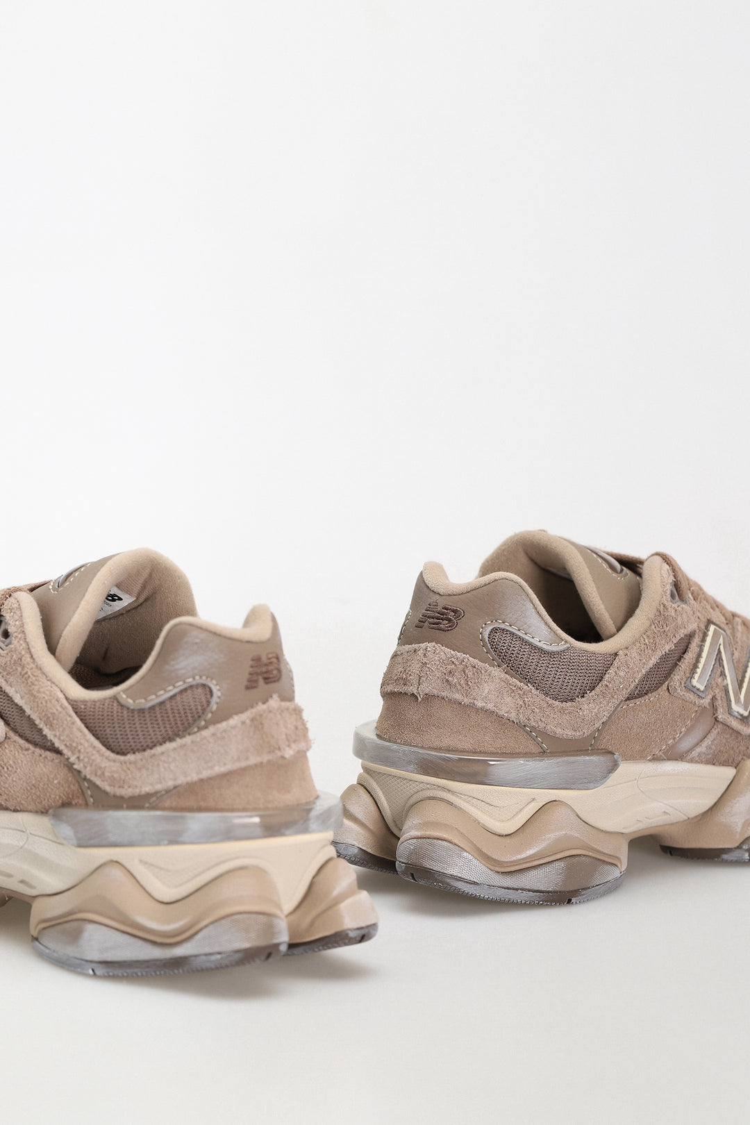 New Balance 9060 Trainers in Mushroom