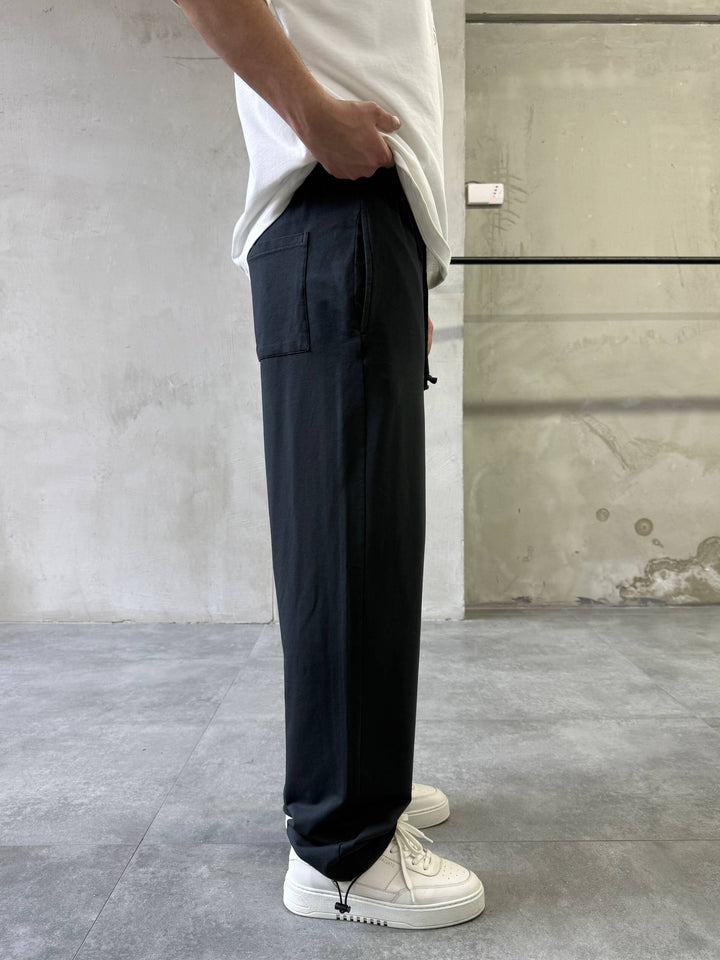 Difransel Cotton Sweatpants in Anthracite