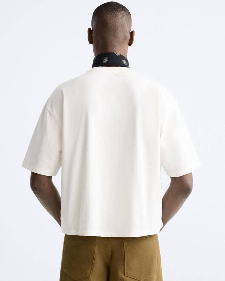 Garm Island Cropped T-shirt in white