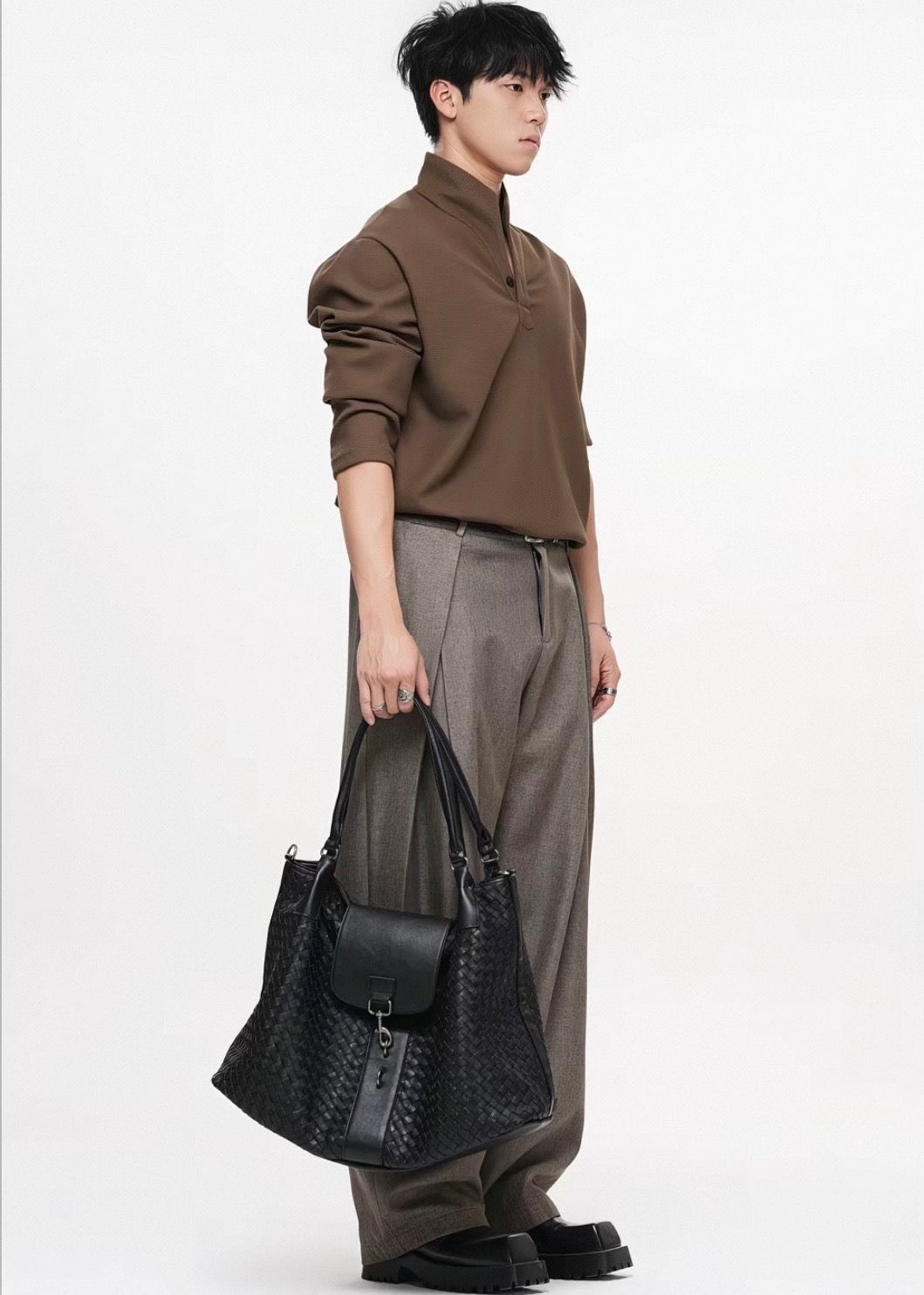 YADAMUI Woven Satchel bag