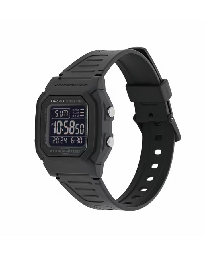Casio W-800H-1BV in black