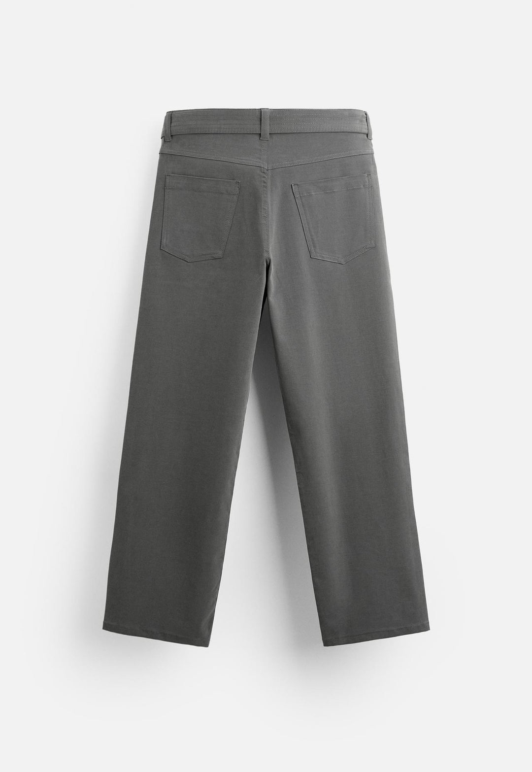 ZARA PLEATED TROUSERS WITH BELT