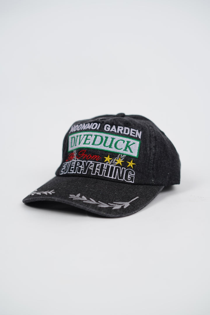 Moonmoi Garden Adjustable Baseball Cap in Wash