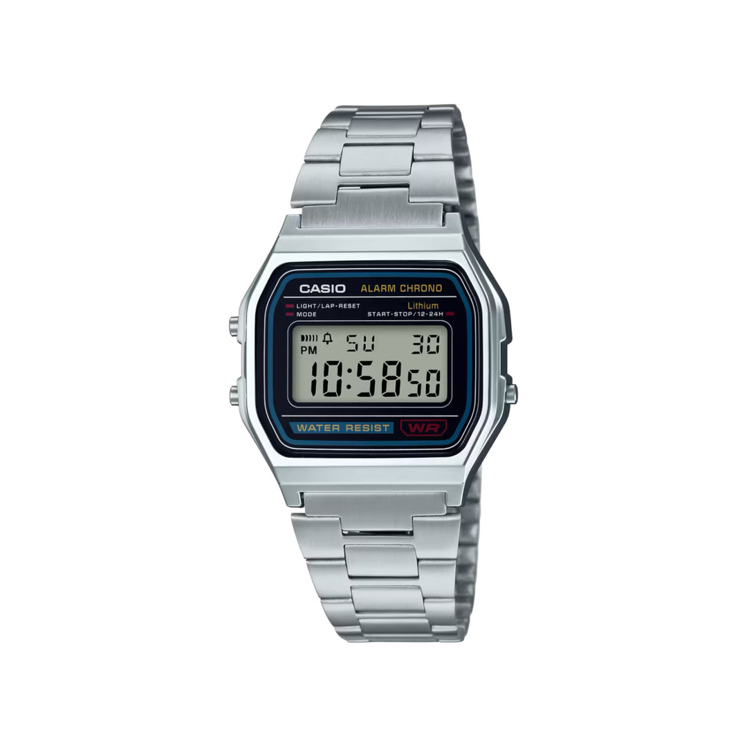 CASIO VINTAGE A158WA-1 in silver