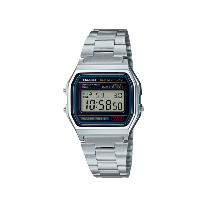 CASIO VINTAGE A158WA-1 in silver