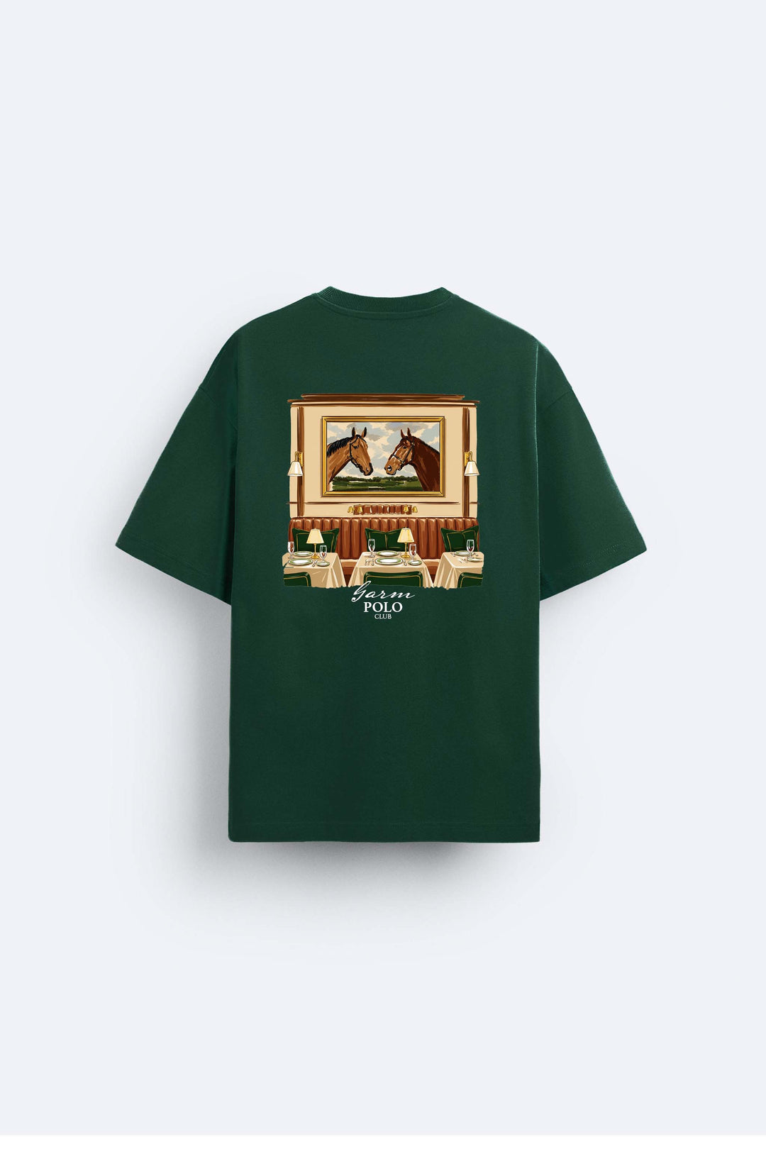 Garm Island Maison de Garm Polo T-shirt in green