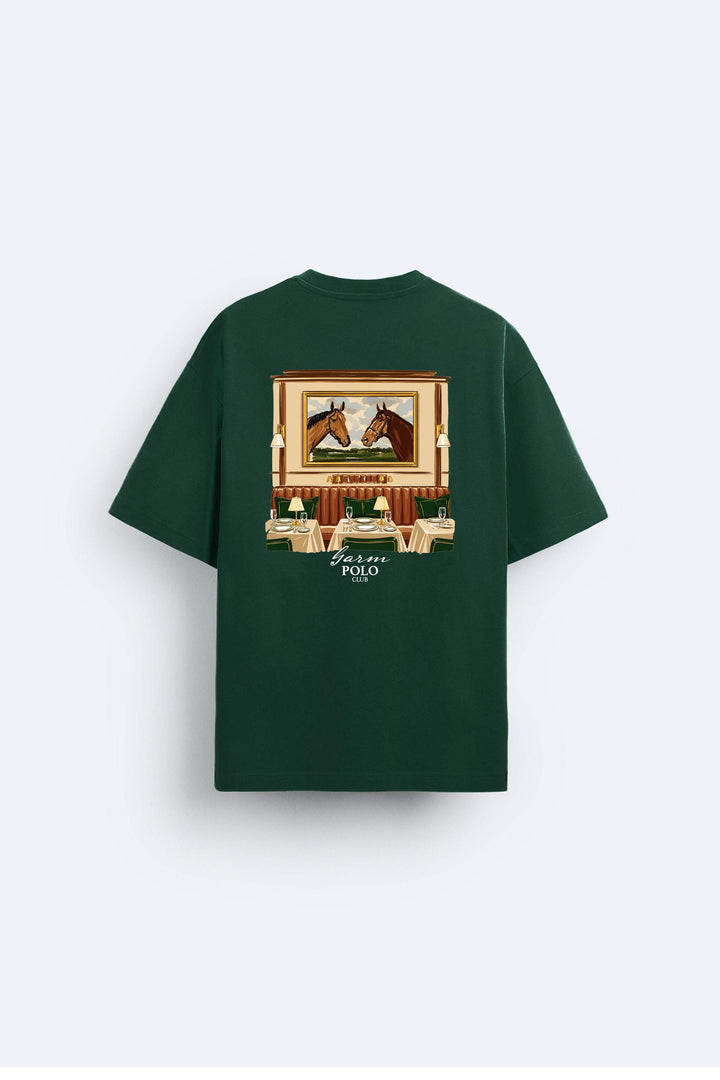 Garm Island Maison de Garm Polo T-shirt in green