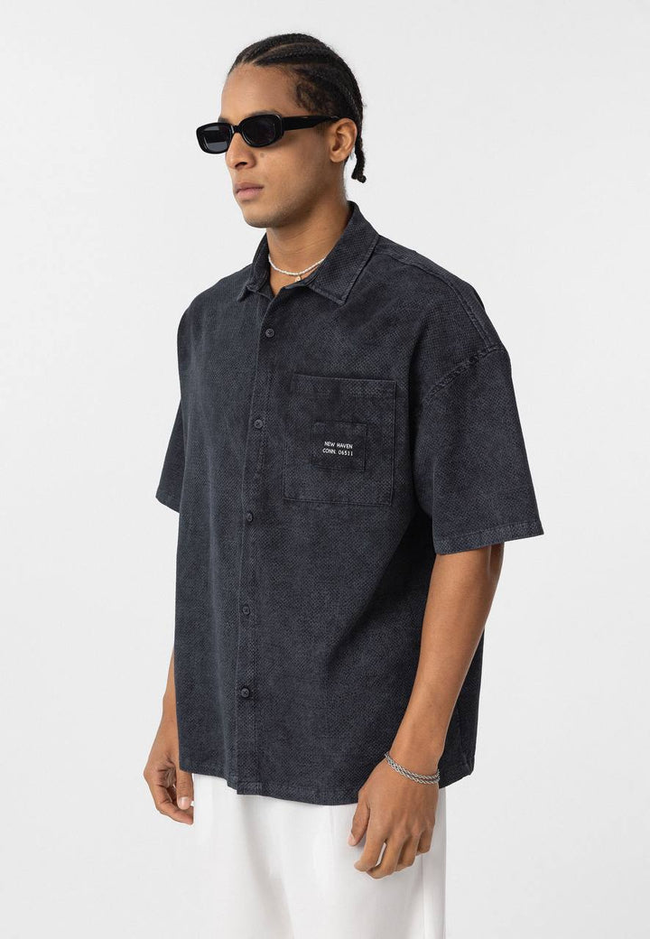 Vamos New Haven shirt in Black