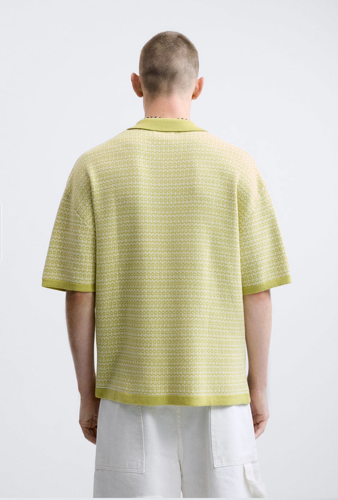 Zara Geometric Jacquard Sweater – Garmisland
