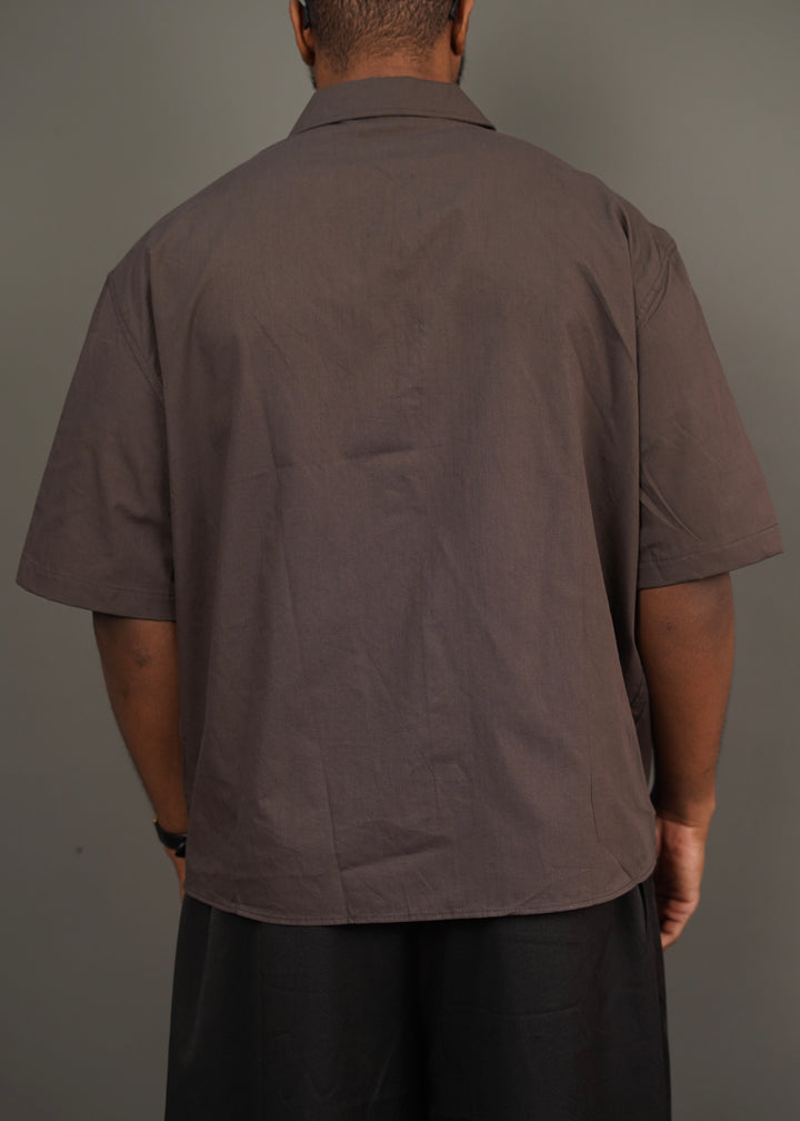 2512 Detail Shirt in brown