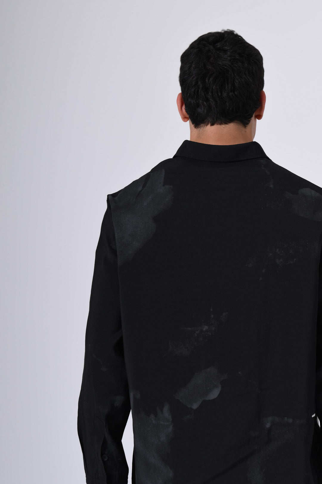 2512 All Over Loose Fit Shirt in Black