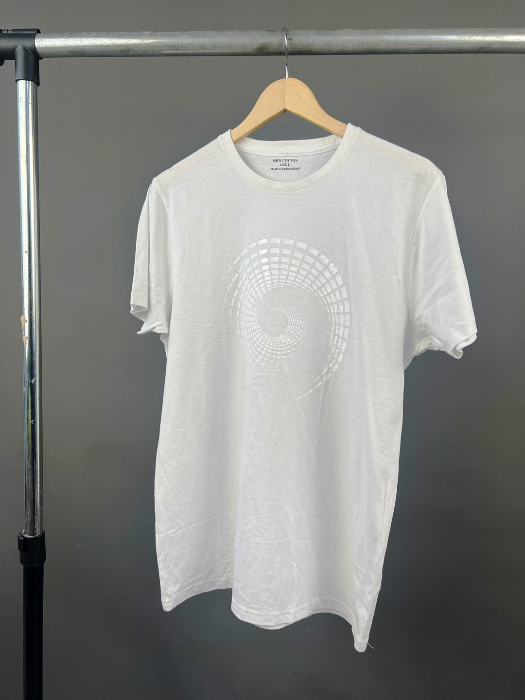 Spiral print t-shirt