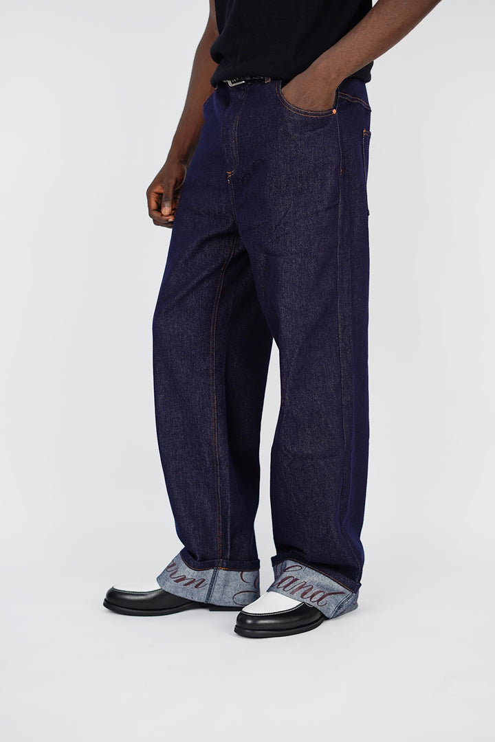 Garm Island Script Cuff Jeans